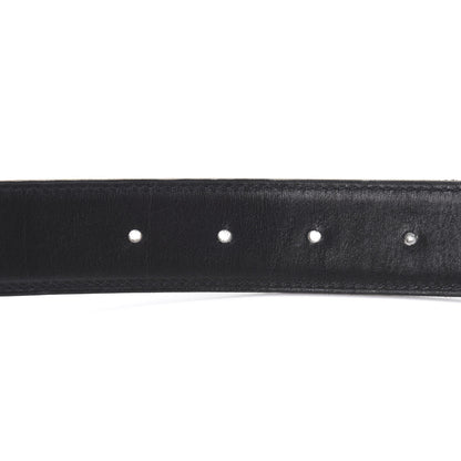 Hermes Box Togo 32mm H Belt Strap 80 Black Chocolate 6 of 8