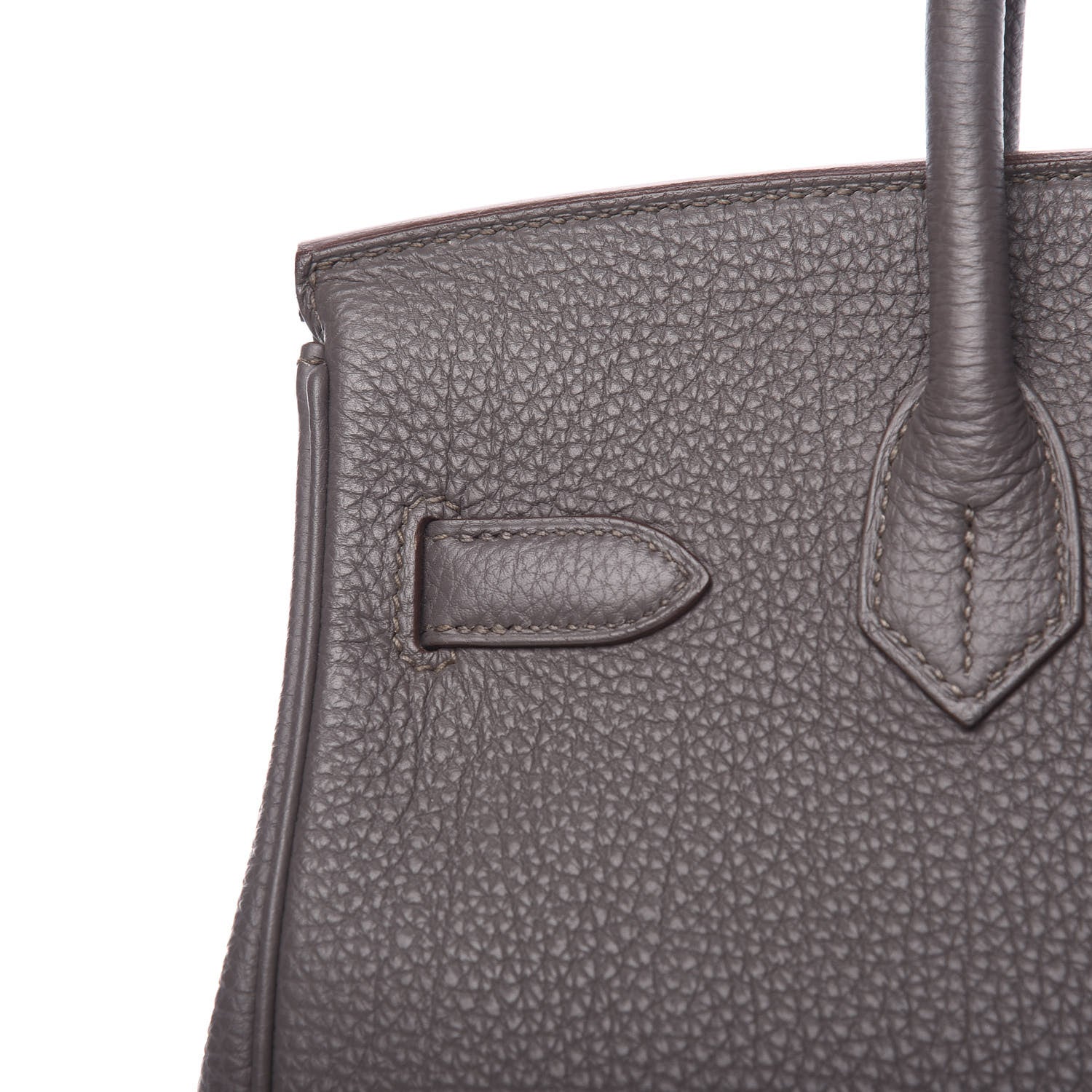 Hermes Togo Birkin 30 Etain 32 of 40