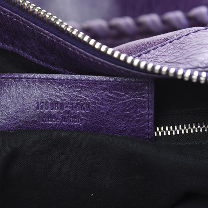 Balenciaga Agneau Giant 21 Silver Hardware Work Raisin 6 of 14