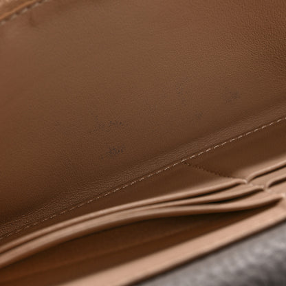 Chloe Calfskin Marcie Continental Flap Wallet Cashmere Grey 8 of 10