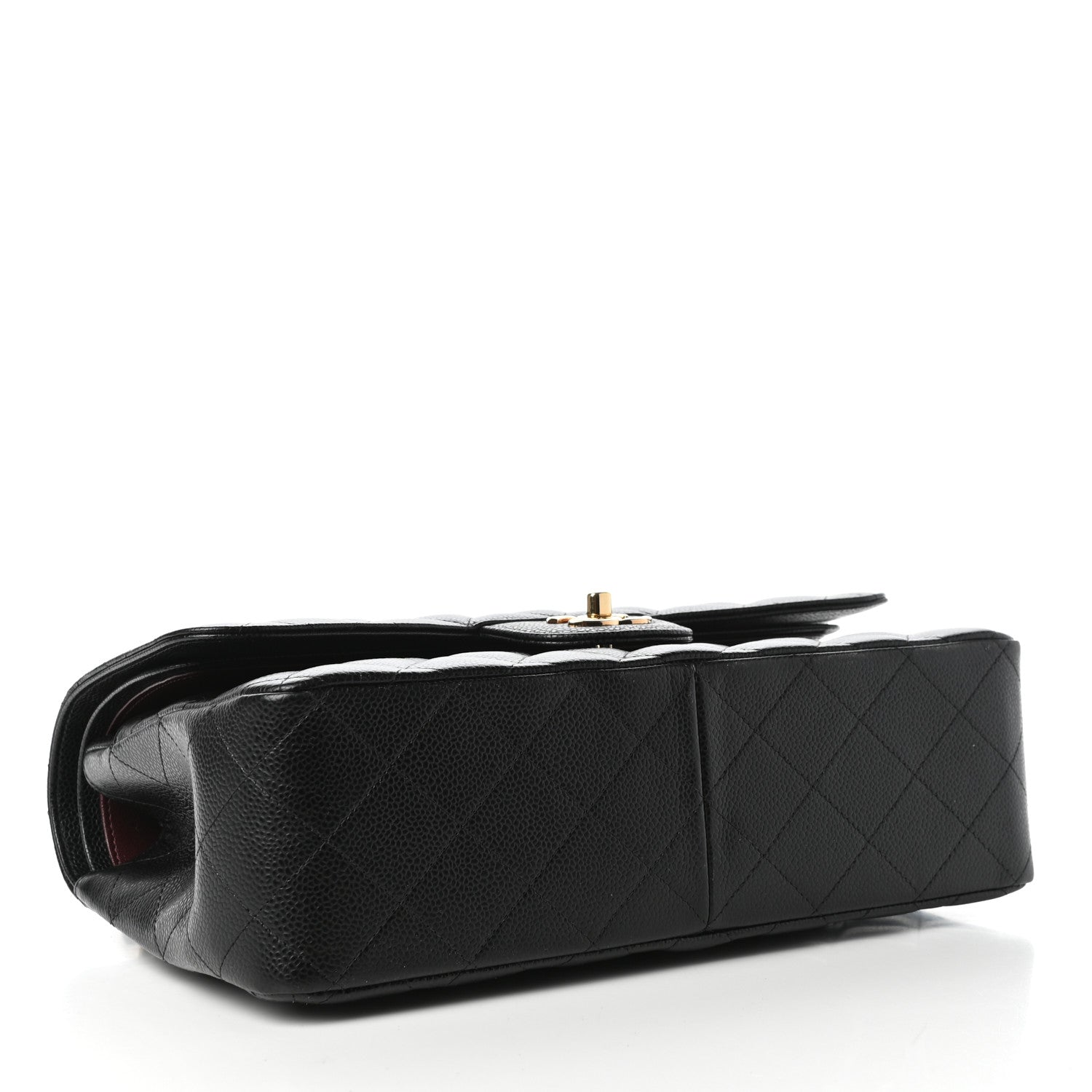 Chanel Caviar Quilted Jumbo Double Flap Black 4 of 9