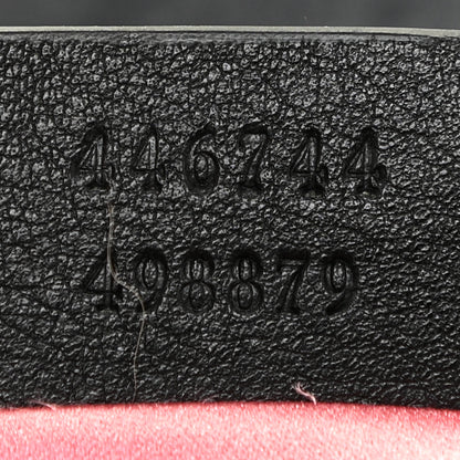 Gucci Velvet Matelasse Mini GG Marmont Shoulder Bag Black 6 of 19
