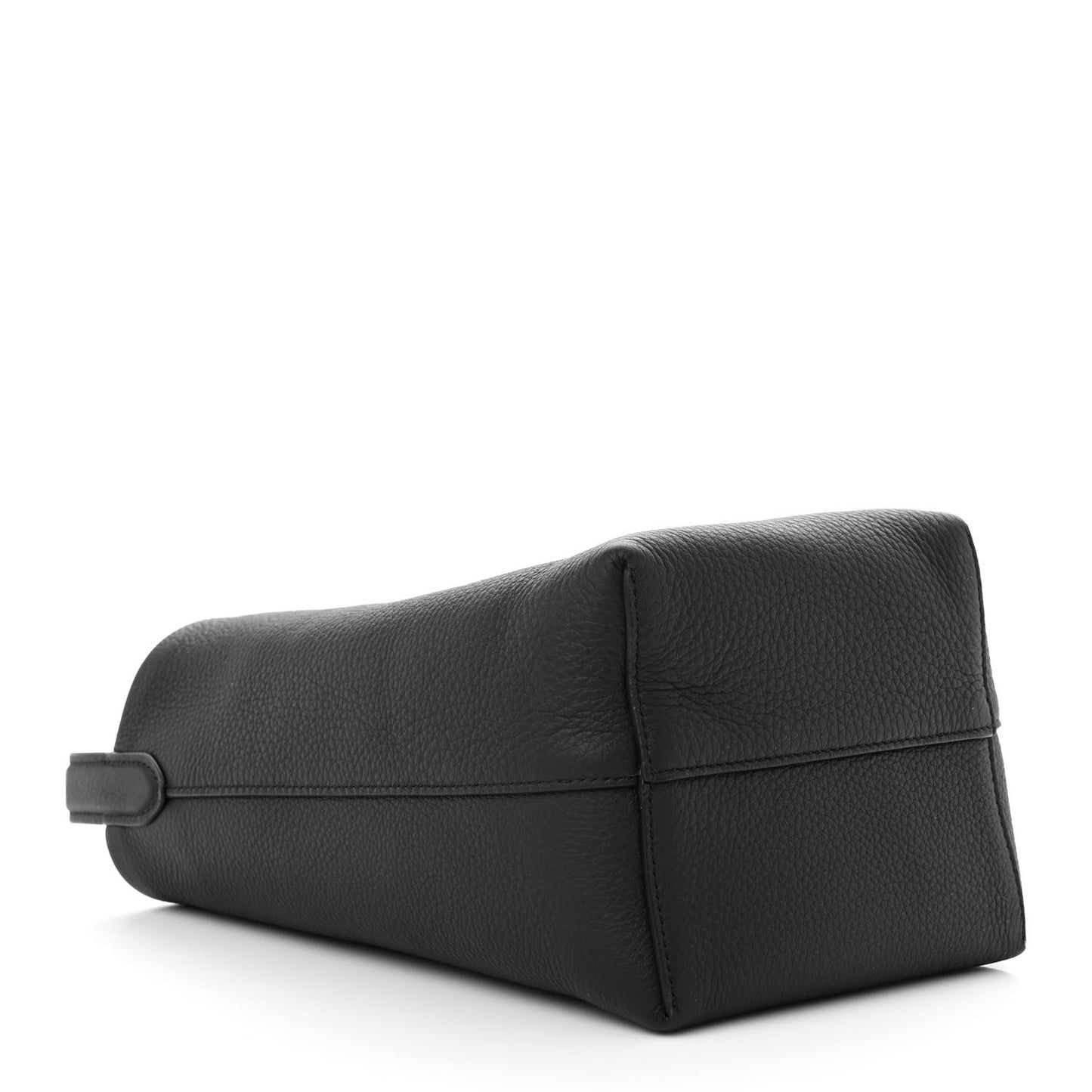 Grained Calfskin Small N/S Park Tote Black