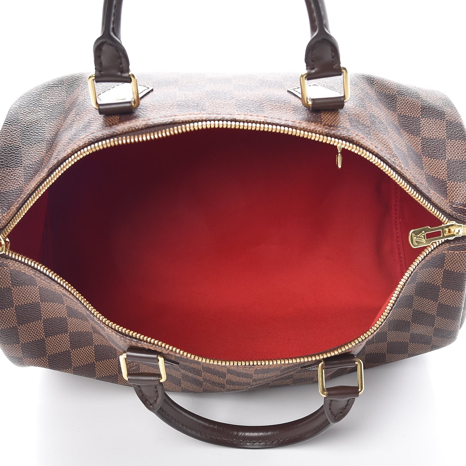 Louis Vuitton Damier Ebene Speedy Bandouliere 35 5 of 9