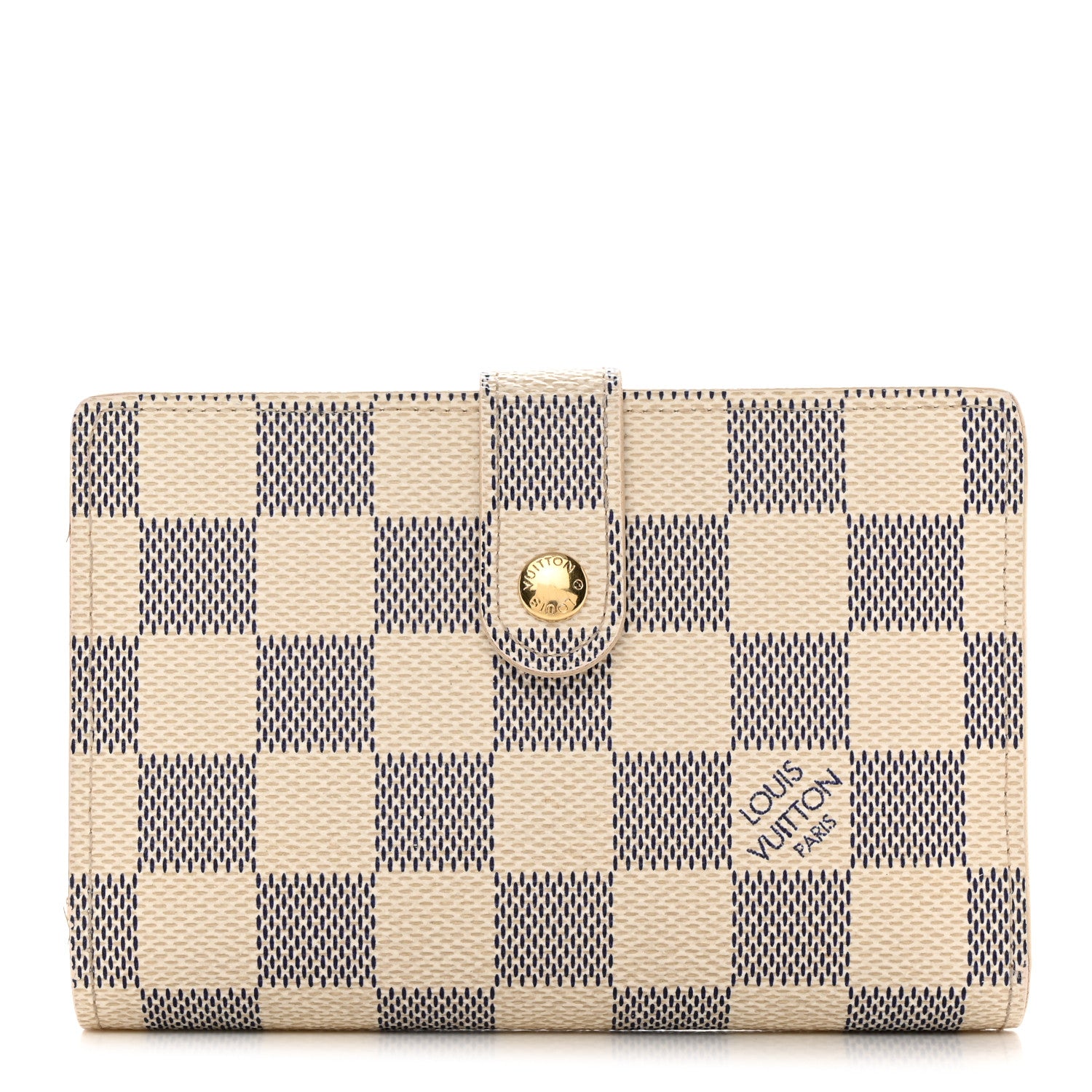 Louis Vuitton Damier Azur French Purse Wallet 1 of 8