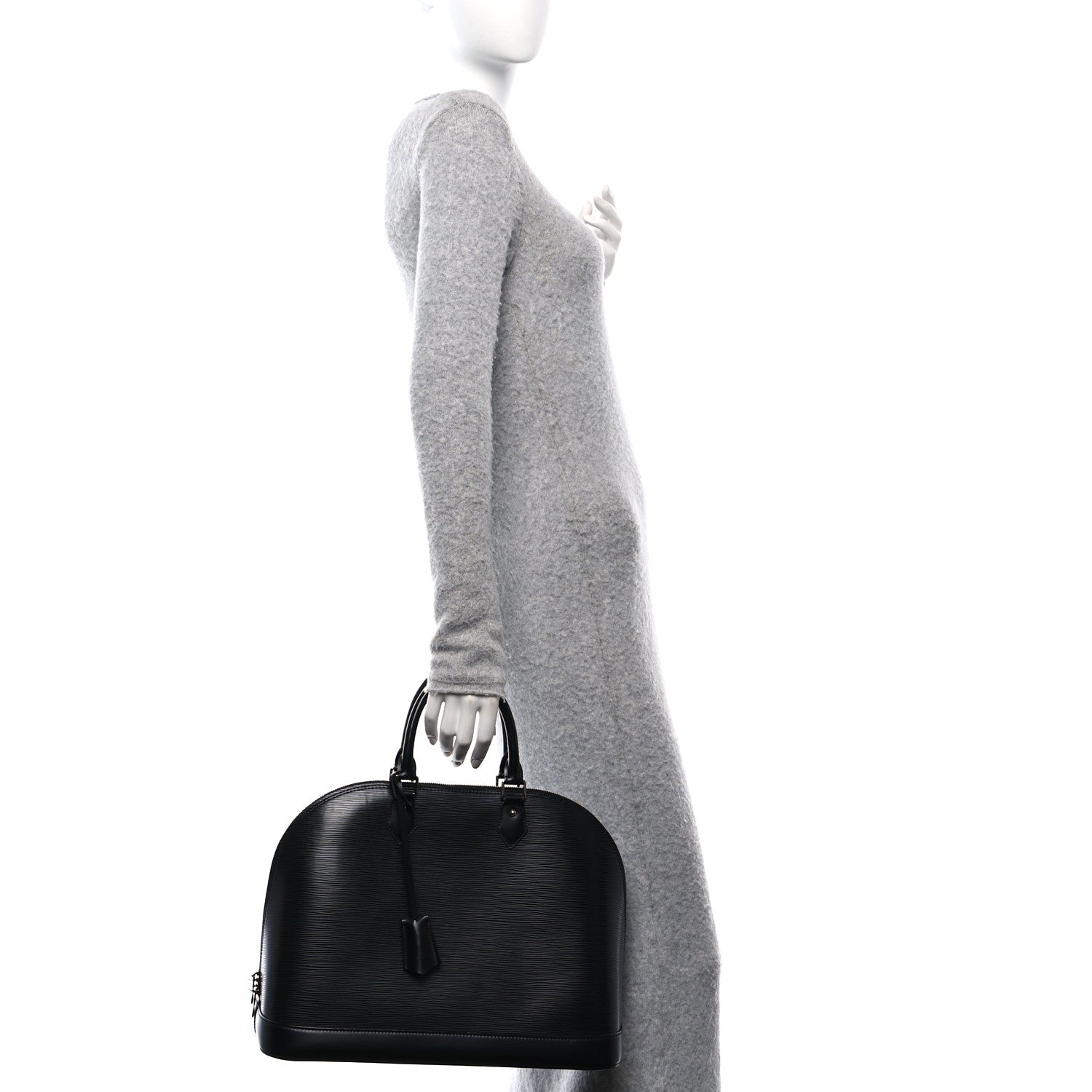 Louis Vuitton Epi Alma GM Black 2 of 9