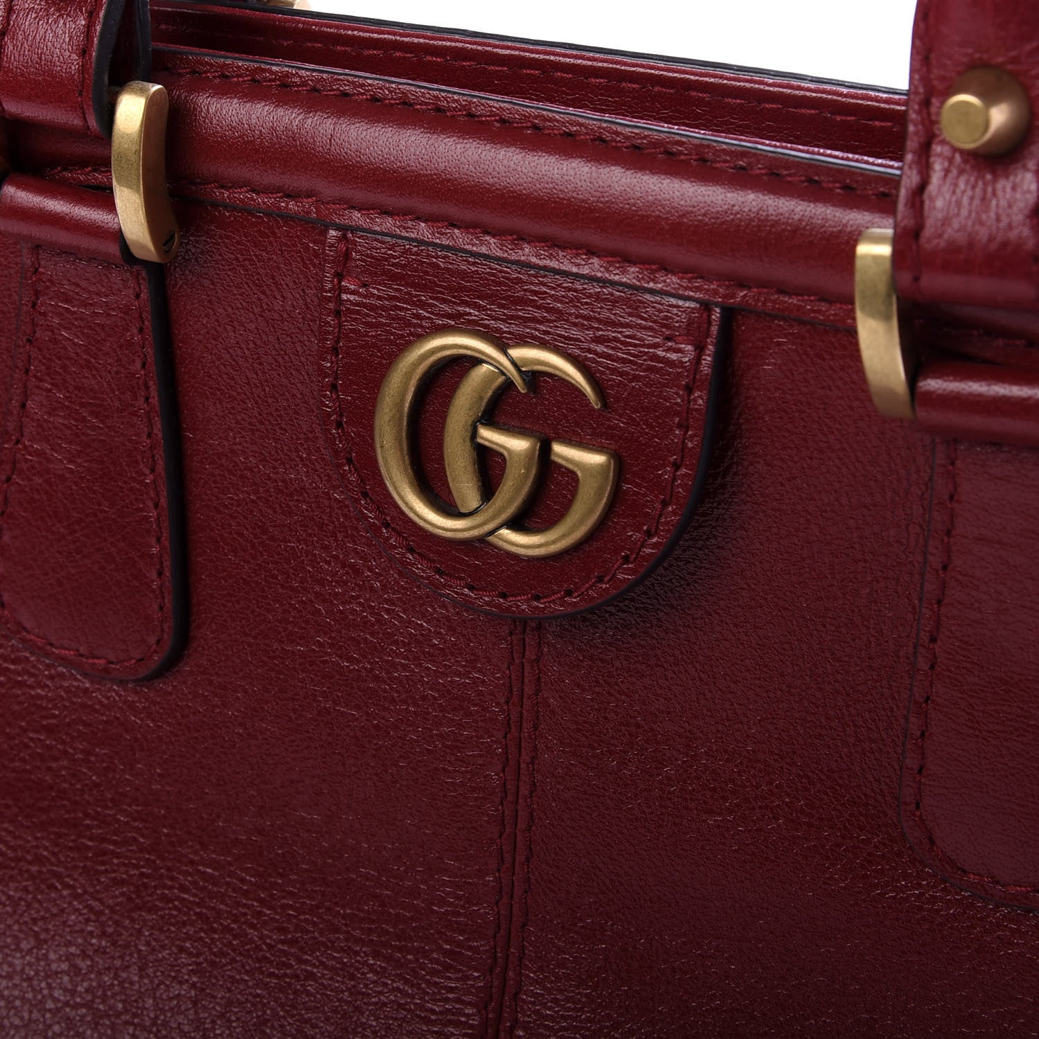 Gucci Piuma Lux Energy Medium Re(Belle) Top Handle Bag Romantic Cerise 11 of 11