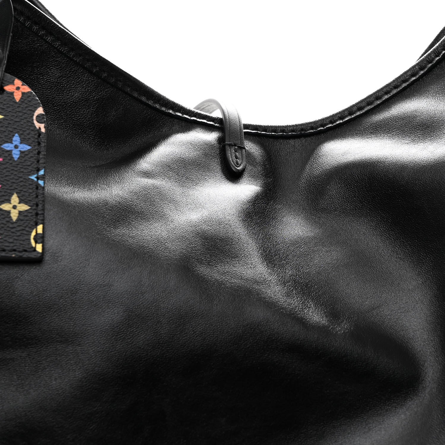 Louis Vuitton LV X TM Lambskin CarryAll Vibe MM Black 9 of 11