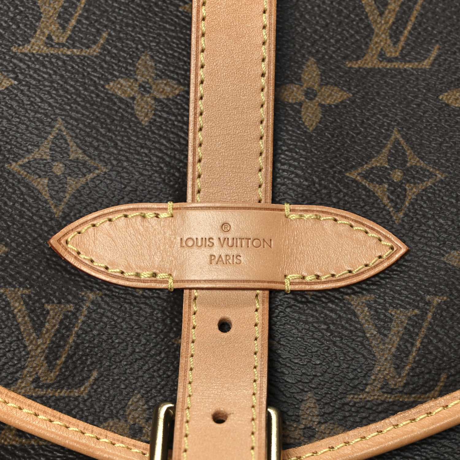 Louis Vuitton Monogram Saumur 30 7 of 10
