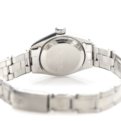 Rolex Stainless Steel 25mm Oyster Perpetual Watch Silver 6723 5 of 6