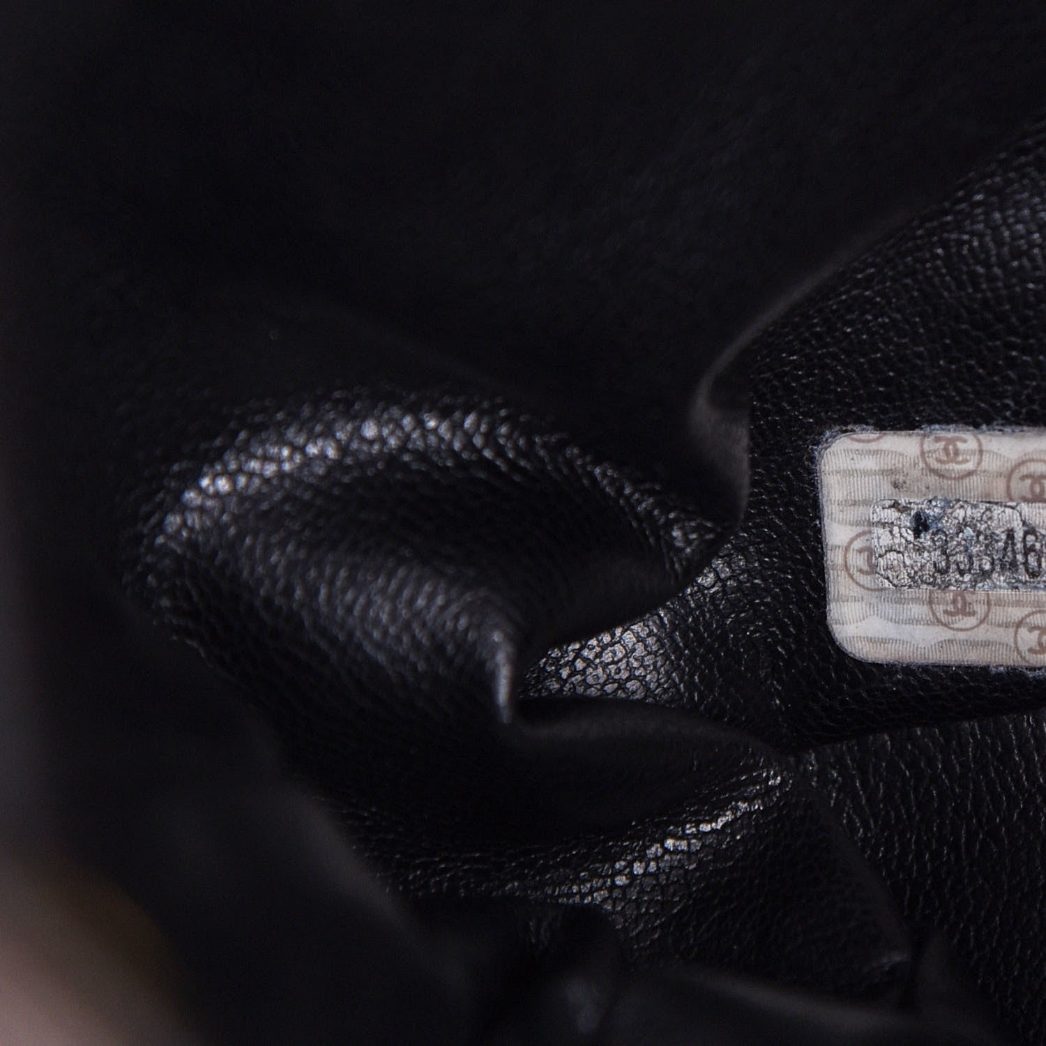 Chanel Lambskin CC Drawstring Backpack Black 7 of 10