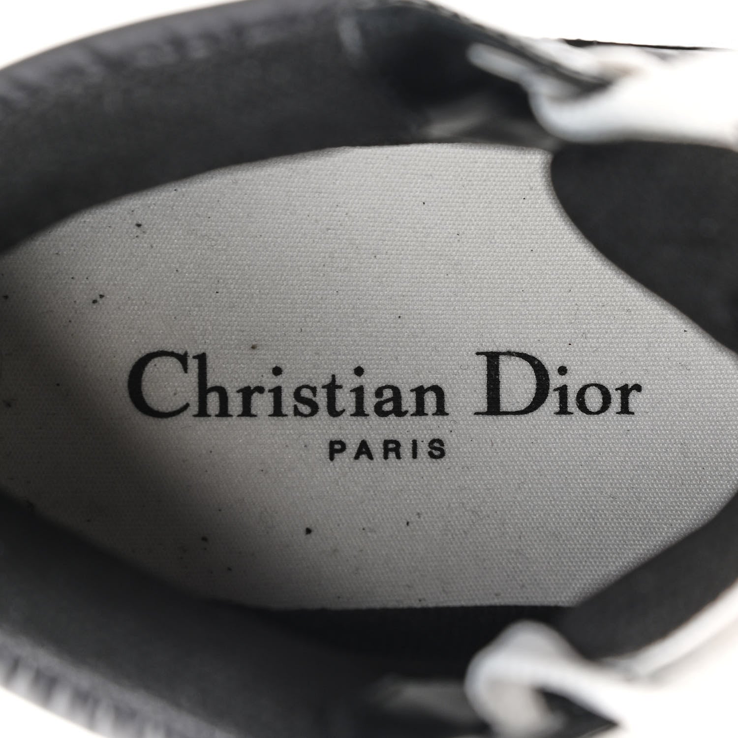 Christian Dior Nylon Fabric Womens D-Player High Top Sneakers 37 Black 6 of 9