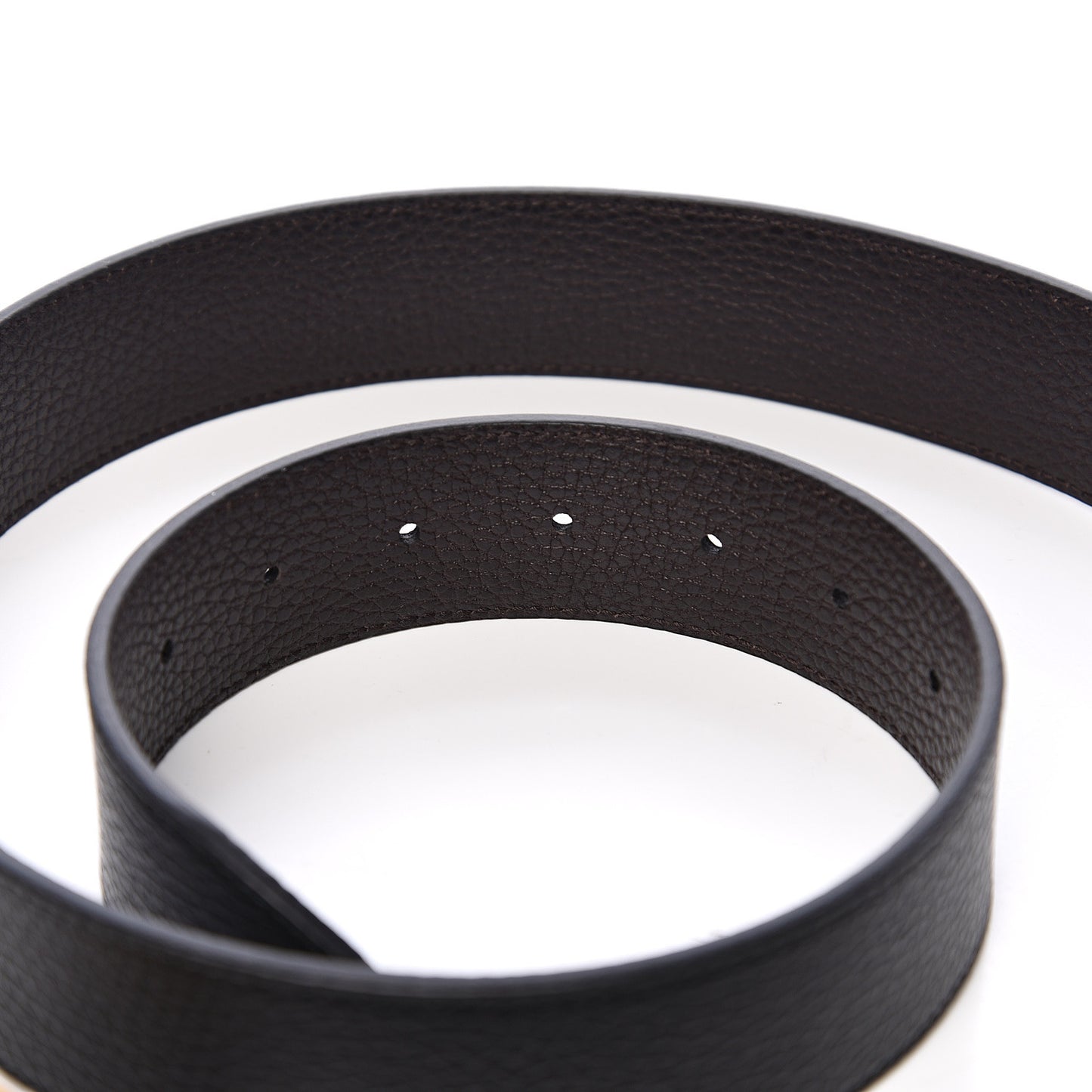 Calfskin Double G Reversible 37mm Belt 110 44 Black Cocoa