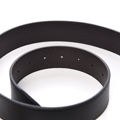 Gucci Calfskin Double G Reversible 37mm Belt 110 44 Black Cocoa 5 of 5