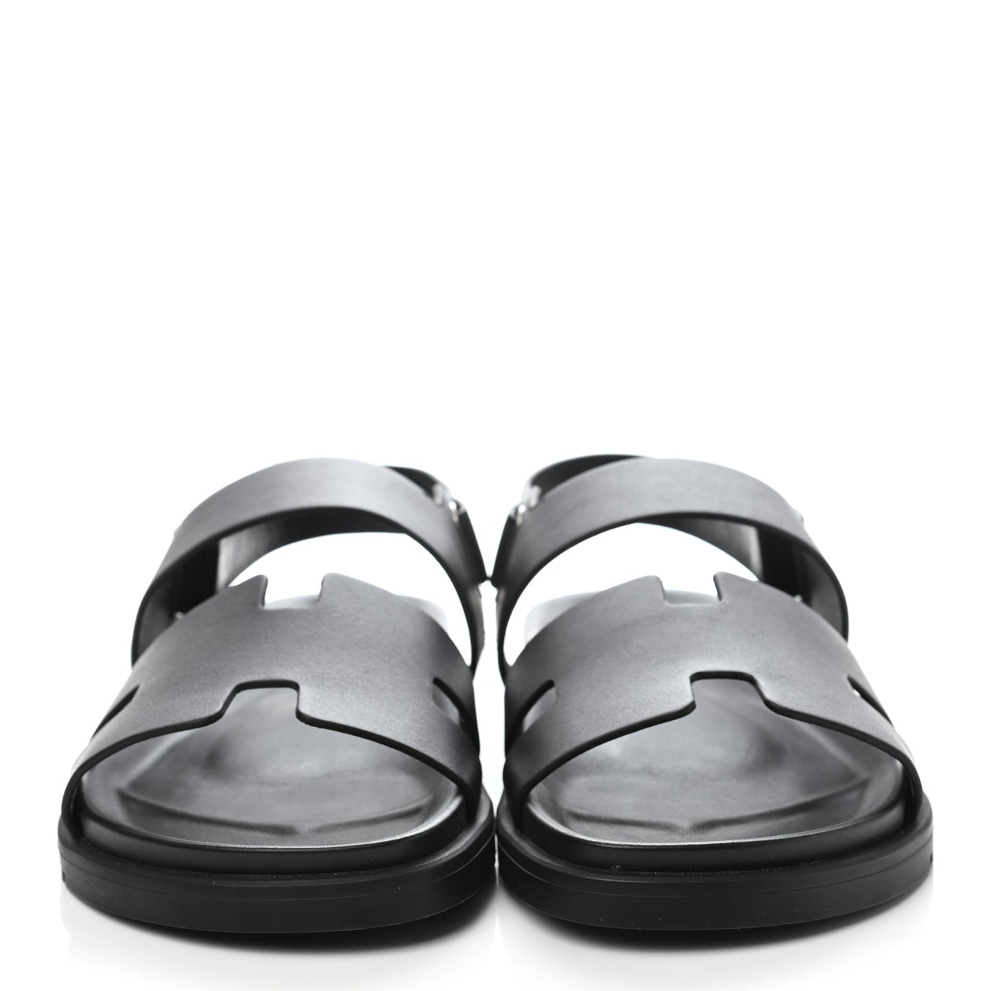Calfskin Mens Takara Sandals 41 Black