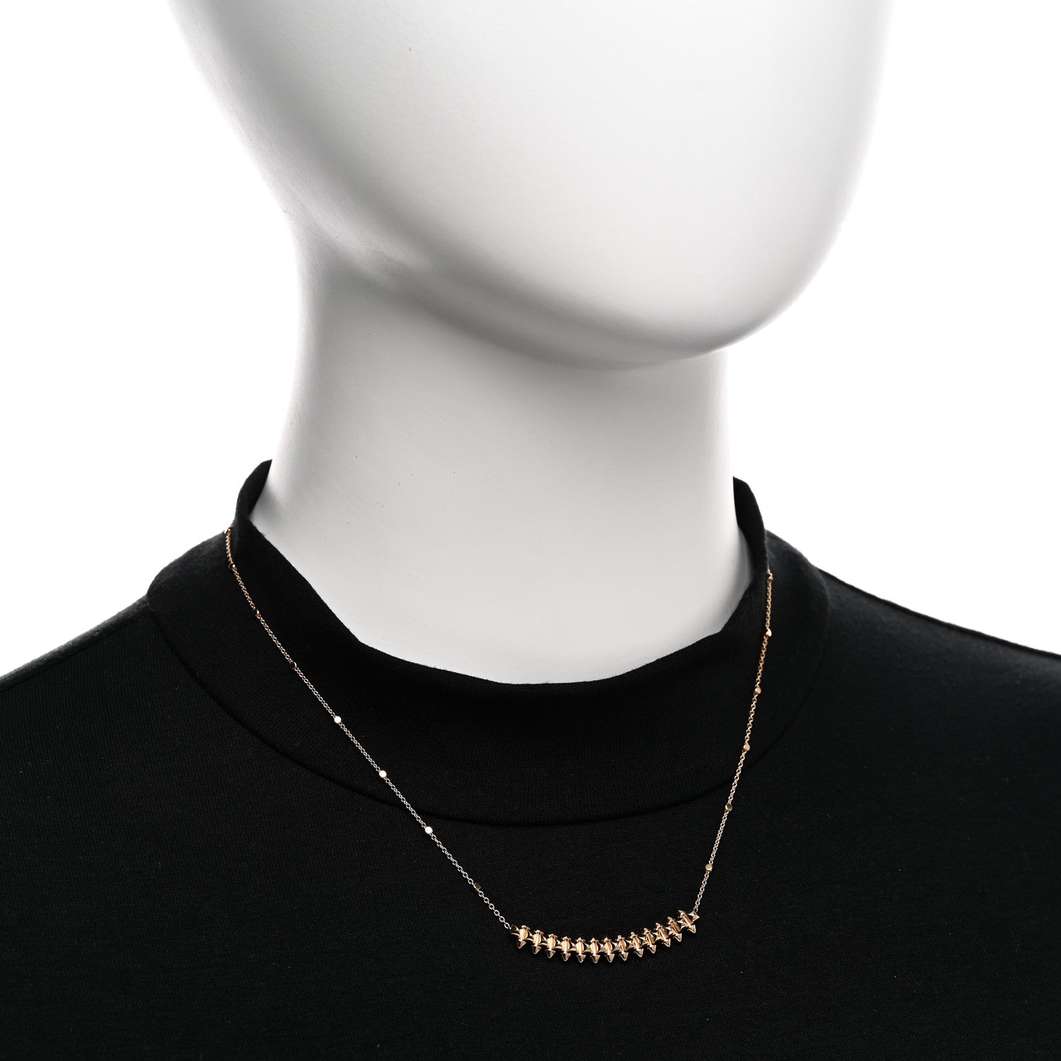 Cartier 18K Pink Gold Small Clash de Cartier Necklace 2 of 4