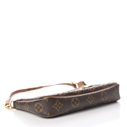 Louis Vuitton Monogram Perforated Pochette Accessories Bag Orange 4 of 19