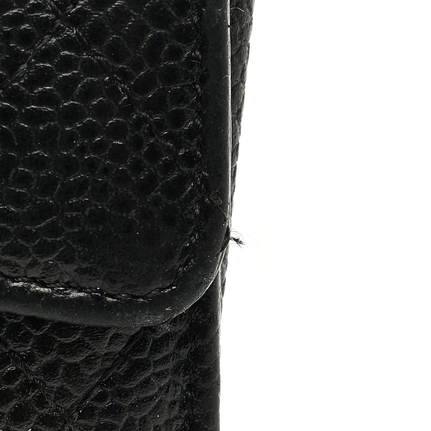Chanel Caviar Quilted Flap Card Holder Black 8 of 9