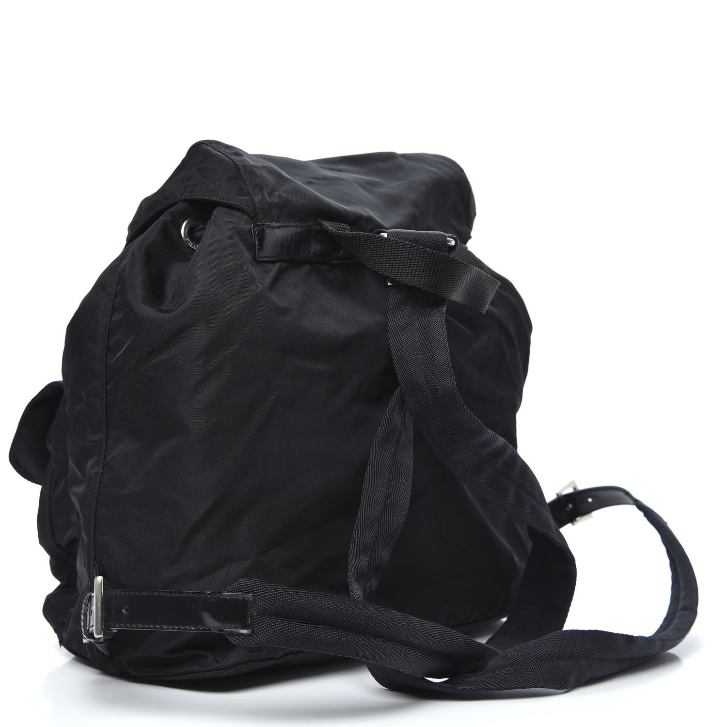 Prada Nylon Vela Medium Backpack Black 2 of 10