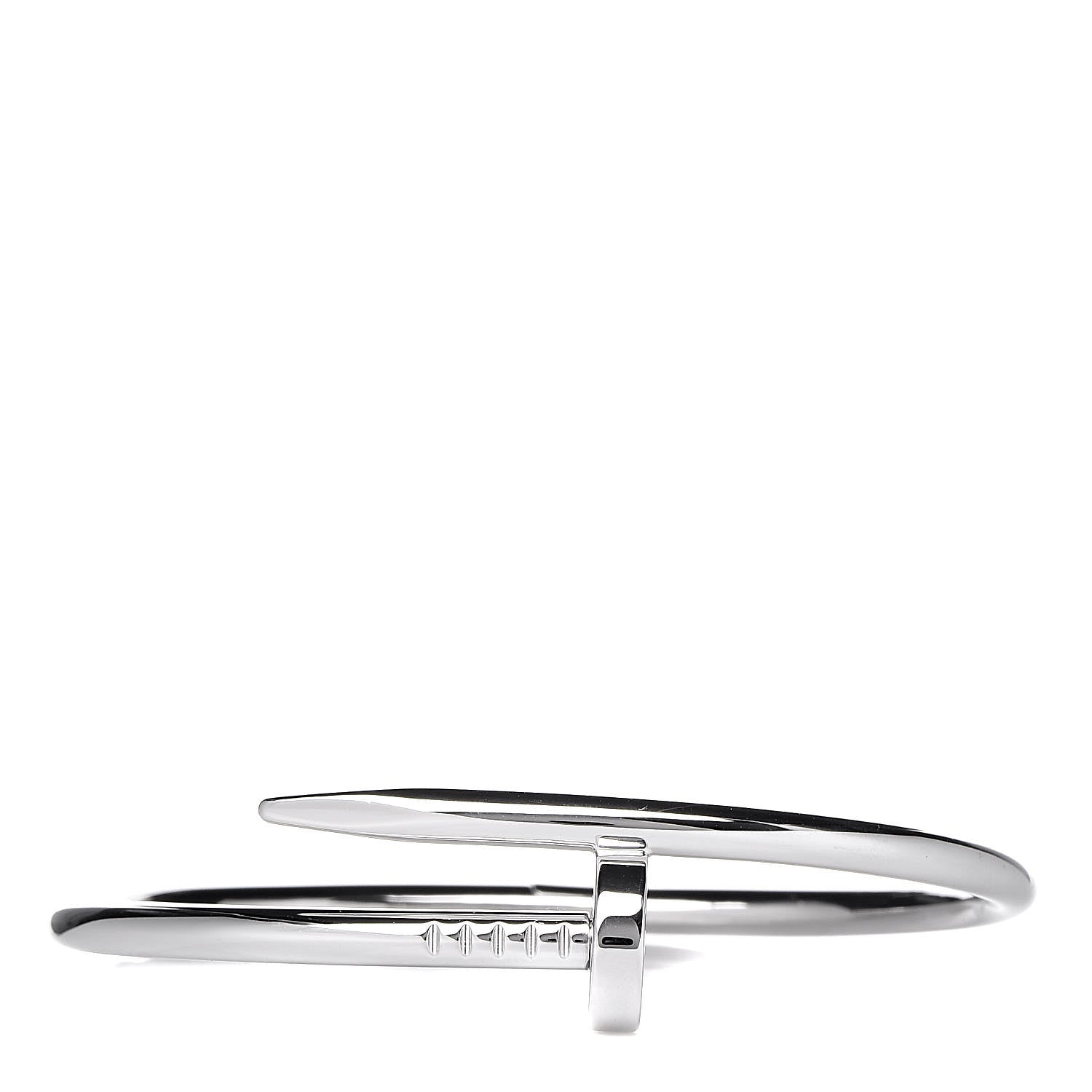 Cartier 18K White Gold Juste Un Clou Bracelet 16 1 of 5