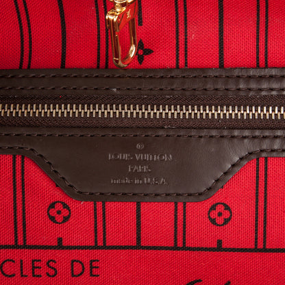 Louis Vuitton Damier Ebene Neverfull MM 6 of 6