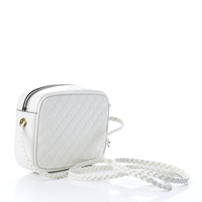 Gucci Calfskin Web Trapuntata Mini Shoulder Bag Off White 5 of 13
