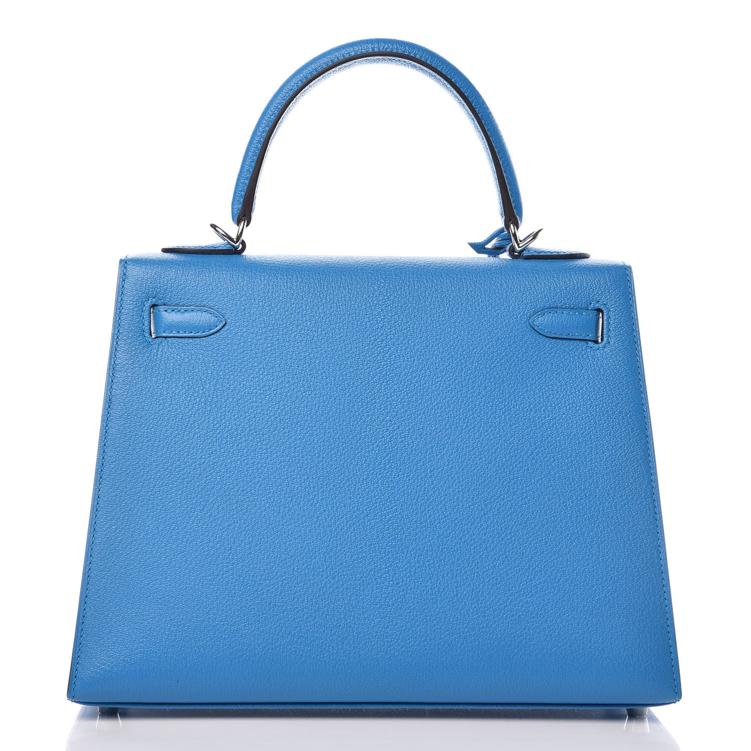Hermes Chevre Chandra Kelly Sellier 25 Bleu Zanzibar 4 of 41