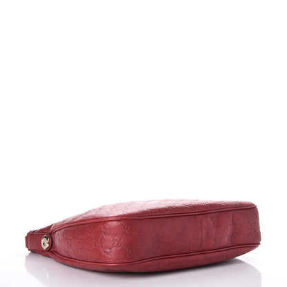 Gucci Guccissima Small Charmy Hobo Red 4 of 7