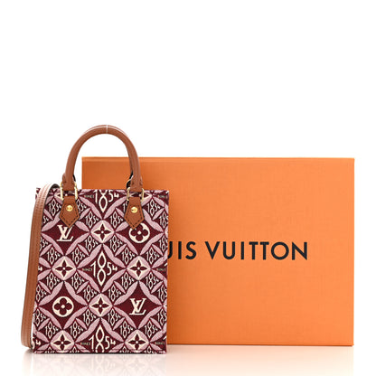 Louis Vuitton Jacquard Since 1854 Petit Sac Plat Bordeaux 11 of 11