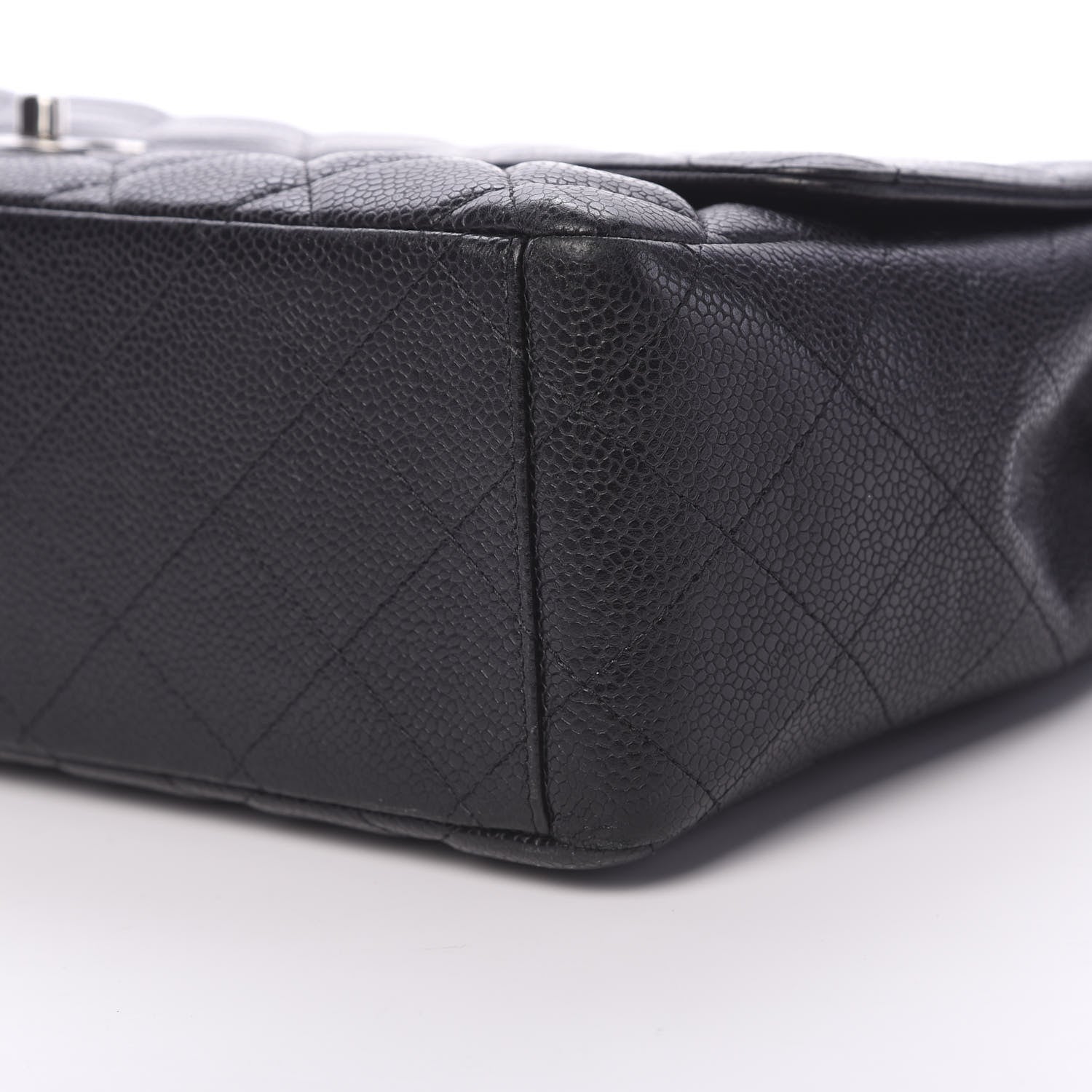 Chanel Caviar Quilted Maxi Single Flap Black 10 of 12