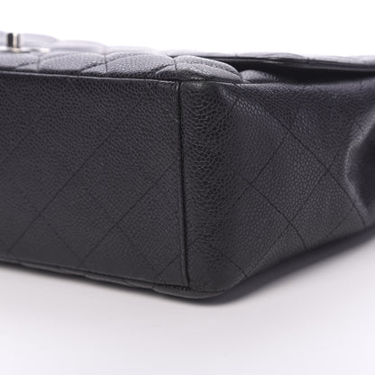 Chanel Caviar Quilted Maxi Single Flap Black 10 of 12