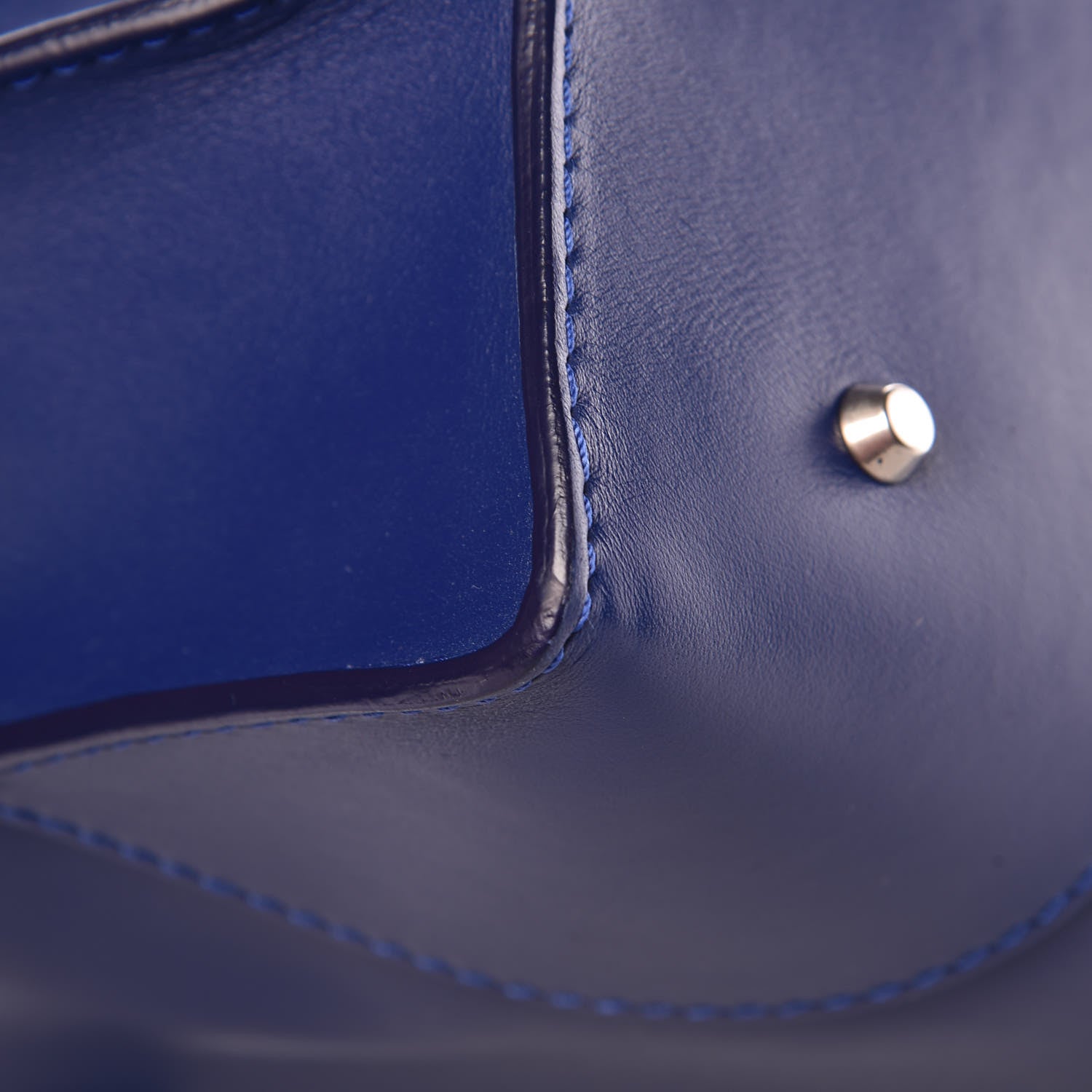 Alexander McQueen Smooth Calfskin Legend Satchel Ultramarine 10 of 14