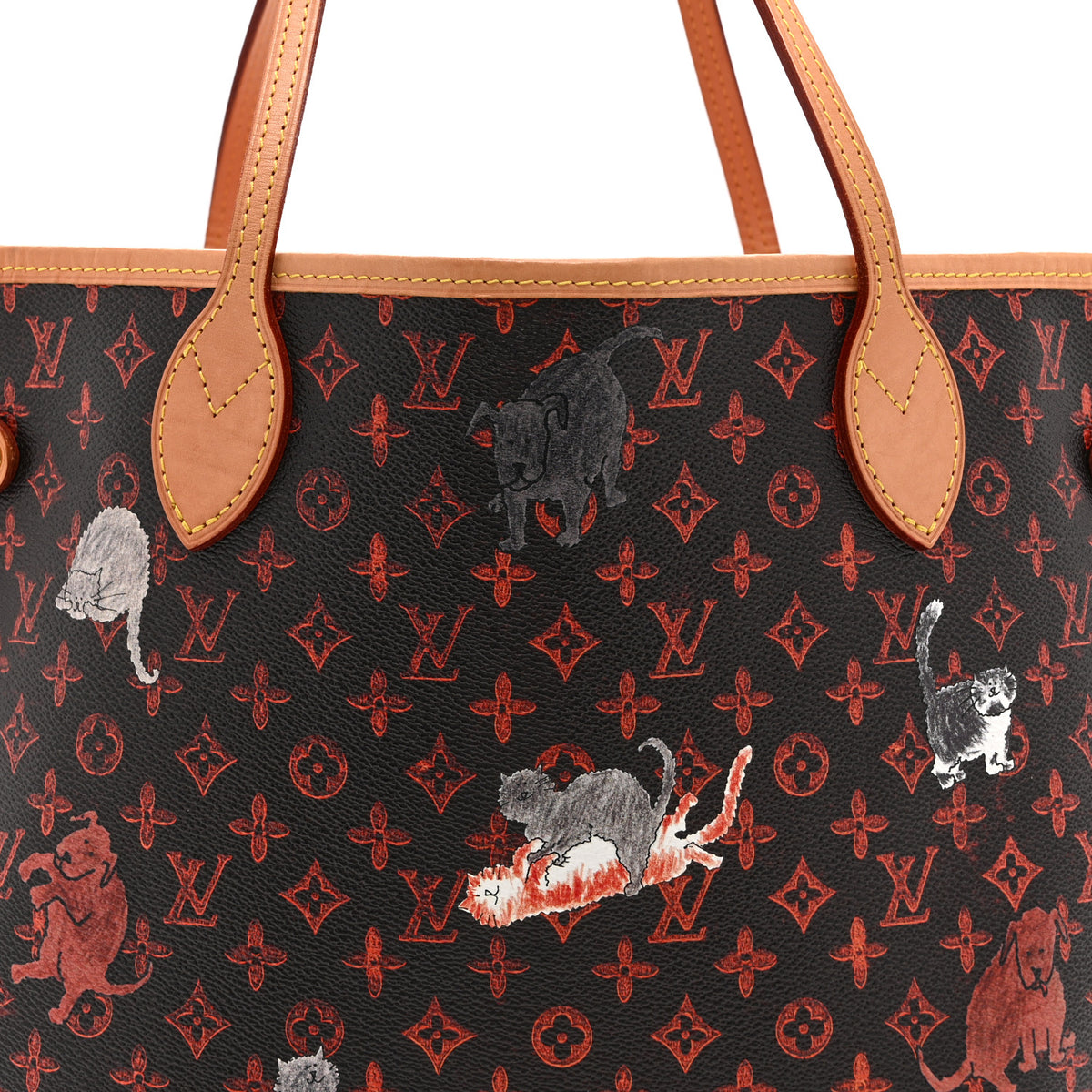 Catogram Neverfull MM Marron