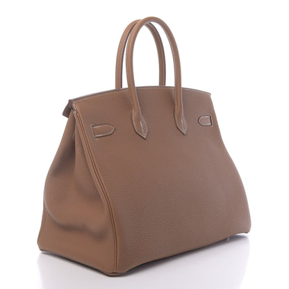 Hermes Togo Birkin 35 Gold 3 of 10