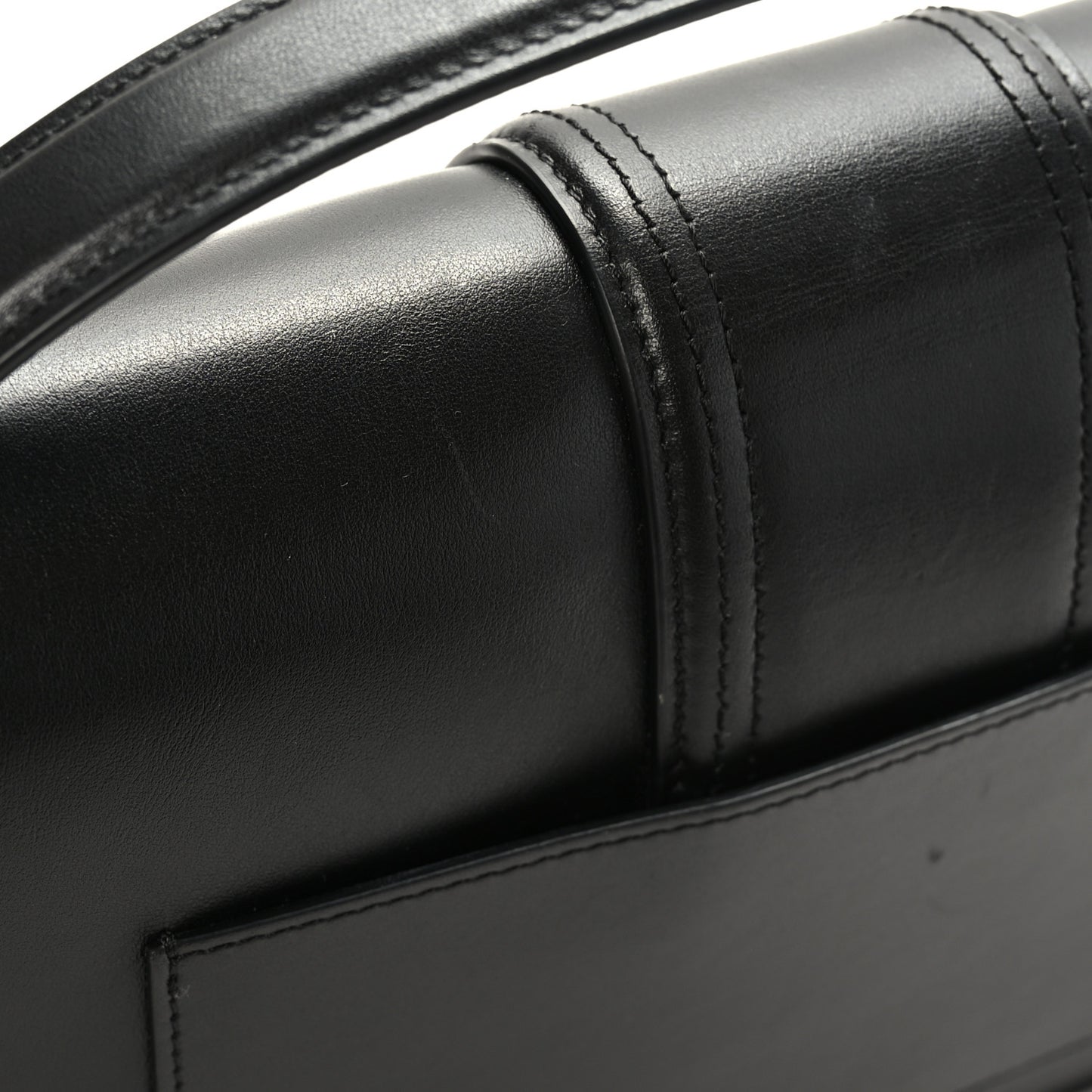 Smooth Calfskin Le Bambinou Black