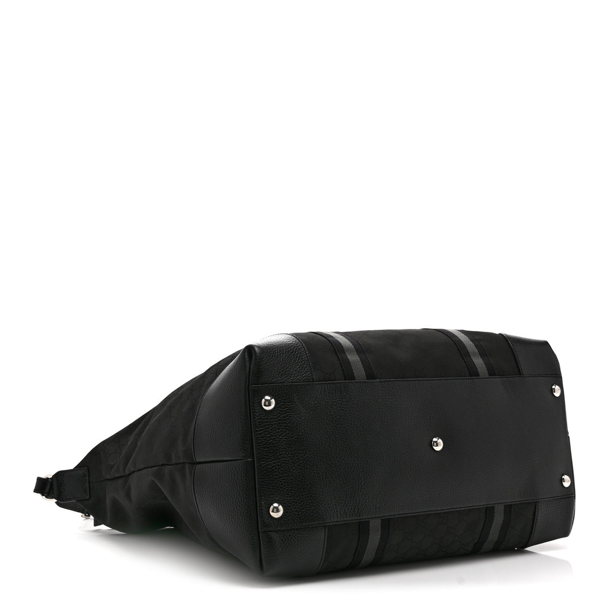 Gucci Nylon Monogram XL Duffle Bag Black 3 of 10