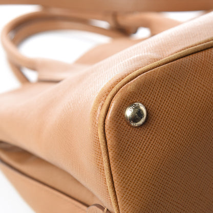 Prada Saffiano Cuir Open Promenade Tote Caramel 18 of 28