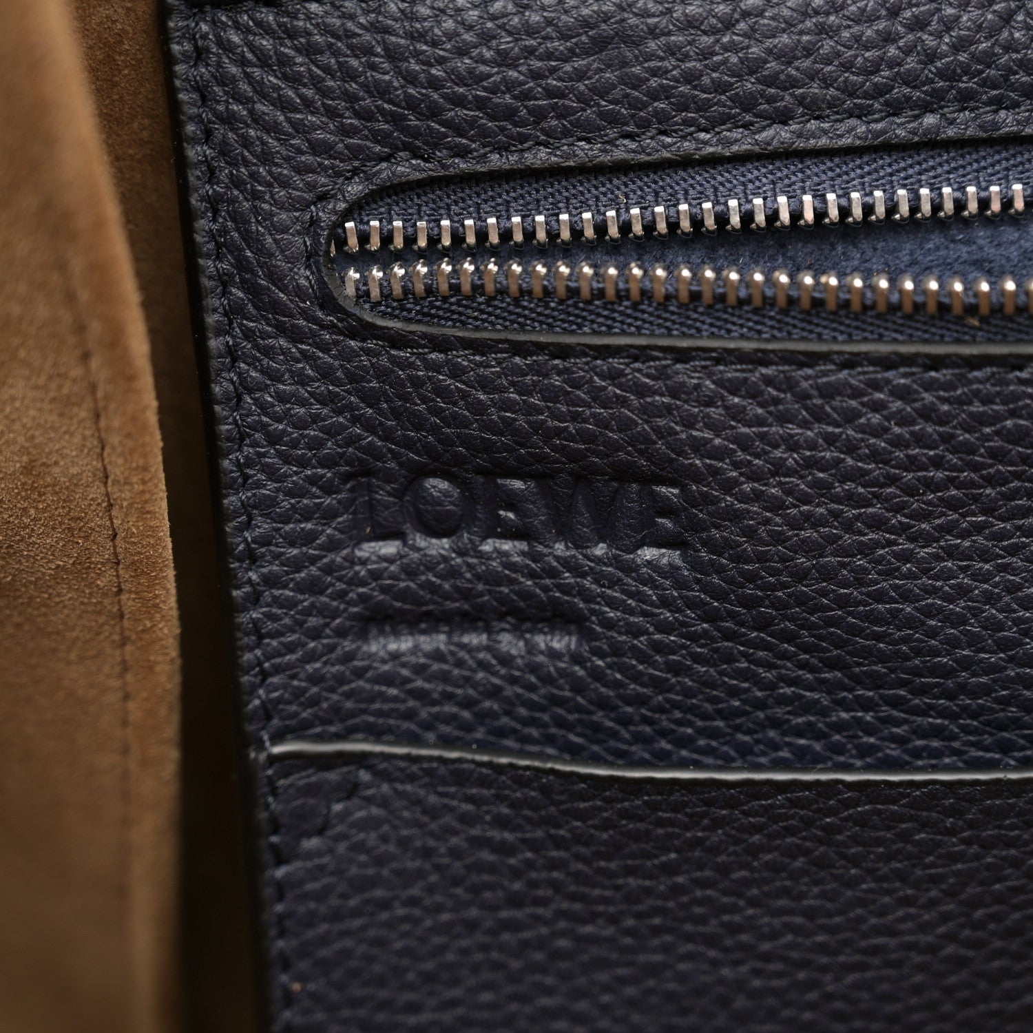 Loewe Calfskin Small Flamenco Knot Bag Midnight 6 of 10