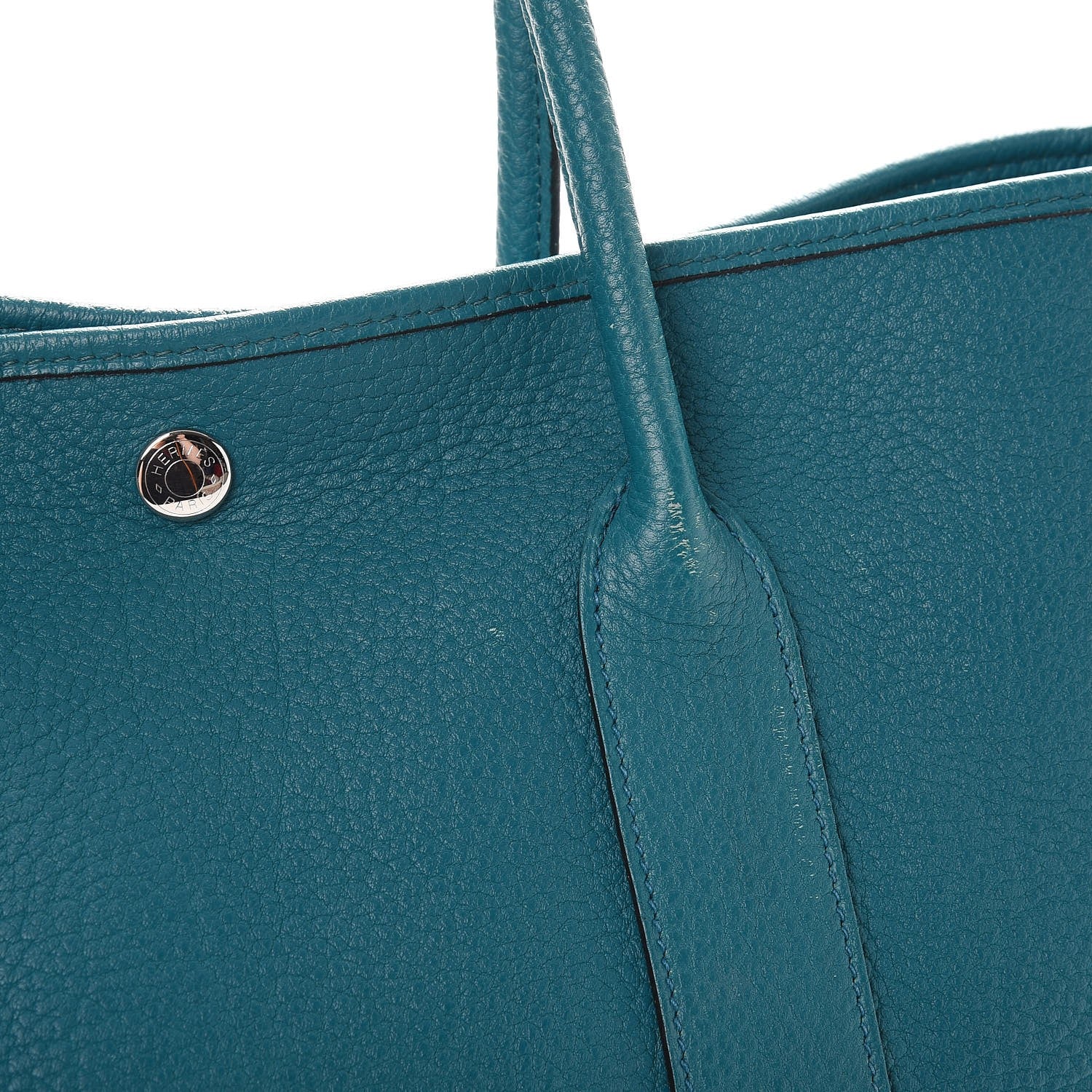 Hermes Negonda Garden Party Tote 36 MM Cobalt 8 of 14