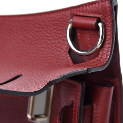 Hermes Taurillon Clemence Jypsiere 31 Rouge H 10 of 17