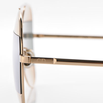 Christian Dior Split 1 Aviator Sunglasses Gold 7 of 7