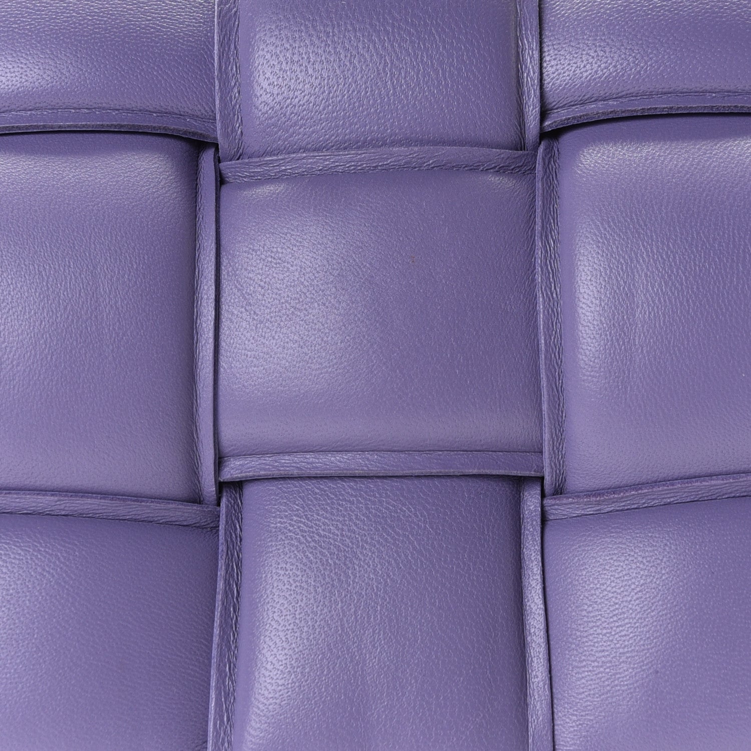 Bottega Veneta Lambskin Maxi Intreccio Padded Chain Cassette Crossbody Bag Lavender 6 of 10