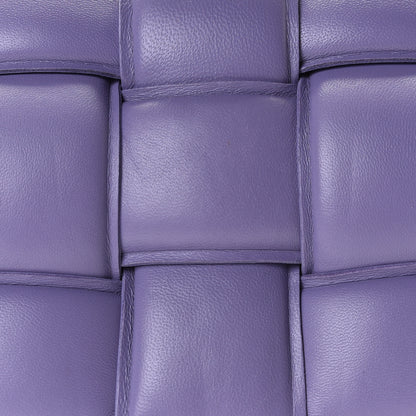 Bottega Veneta Lambskin Maxi Intreccio Padded Chain Cassette Crossbody Bag Lavender 6 of 10