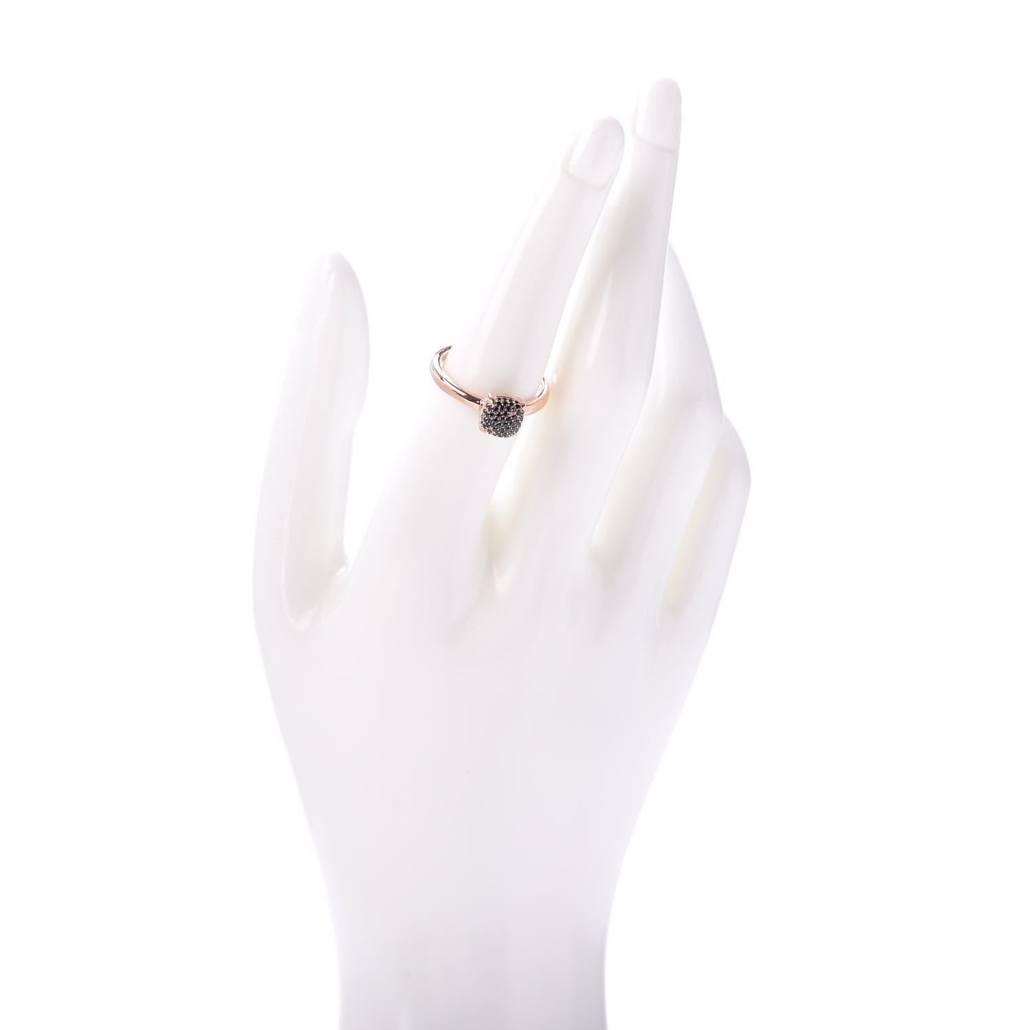 Tiffany 18K Rose Gold Spinel 7mm Paloma Picasso Sugar Stacks Ring 54 7 2 of 5