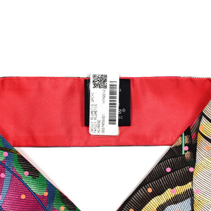 Hermes Silk Plumetis Twilly Rose 4 of 4