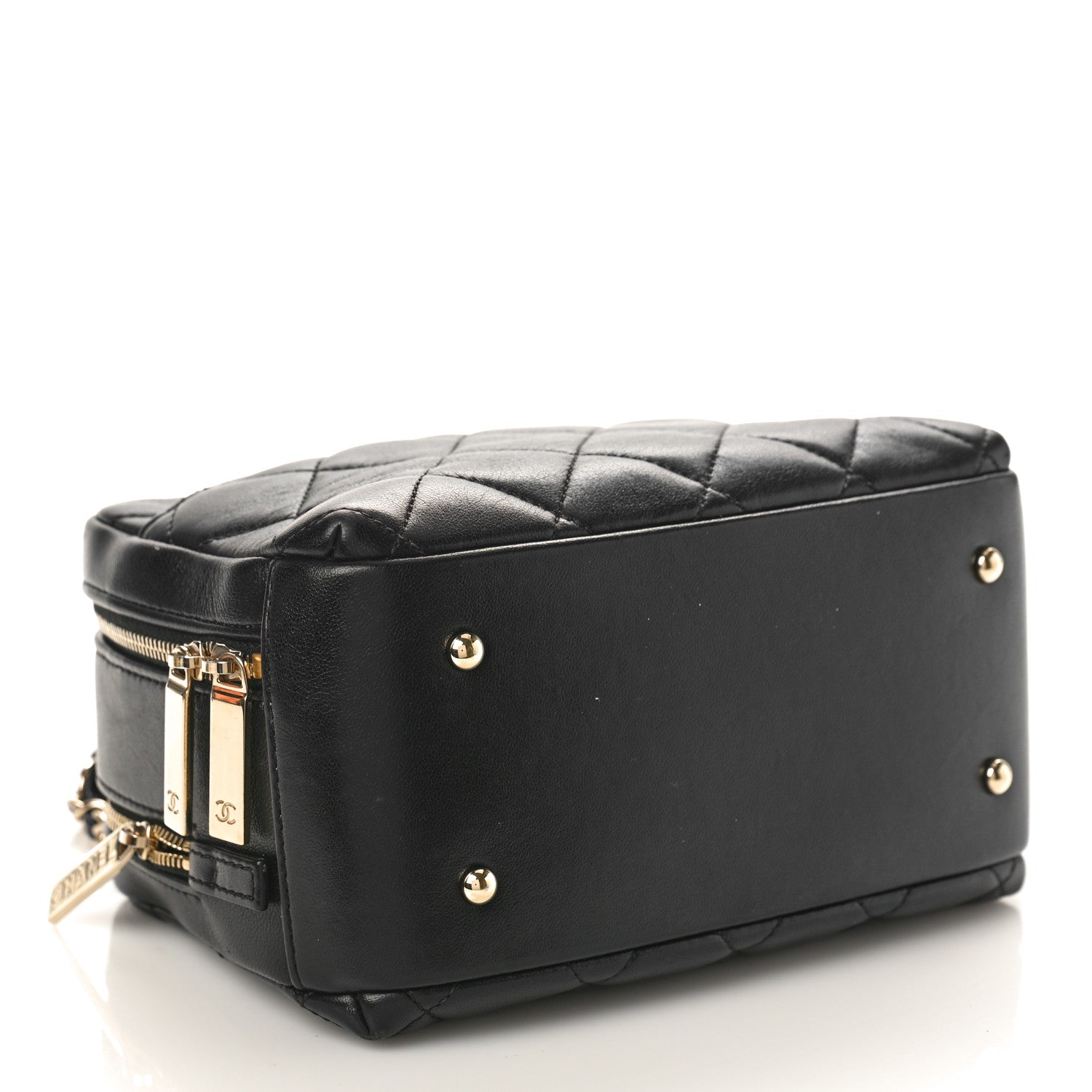 Chanel Lambskin Quilted Small Trendy CC Bowling Bag Black 4 of 10