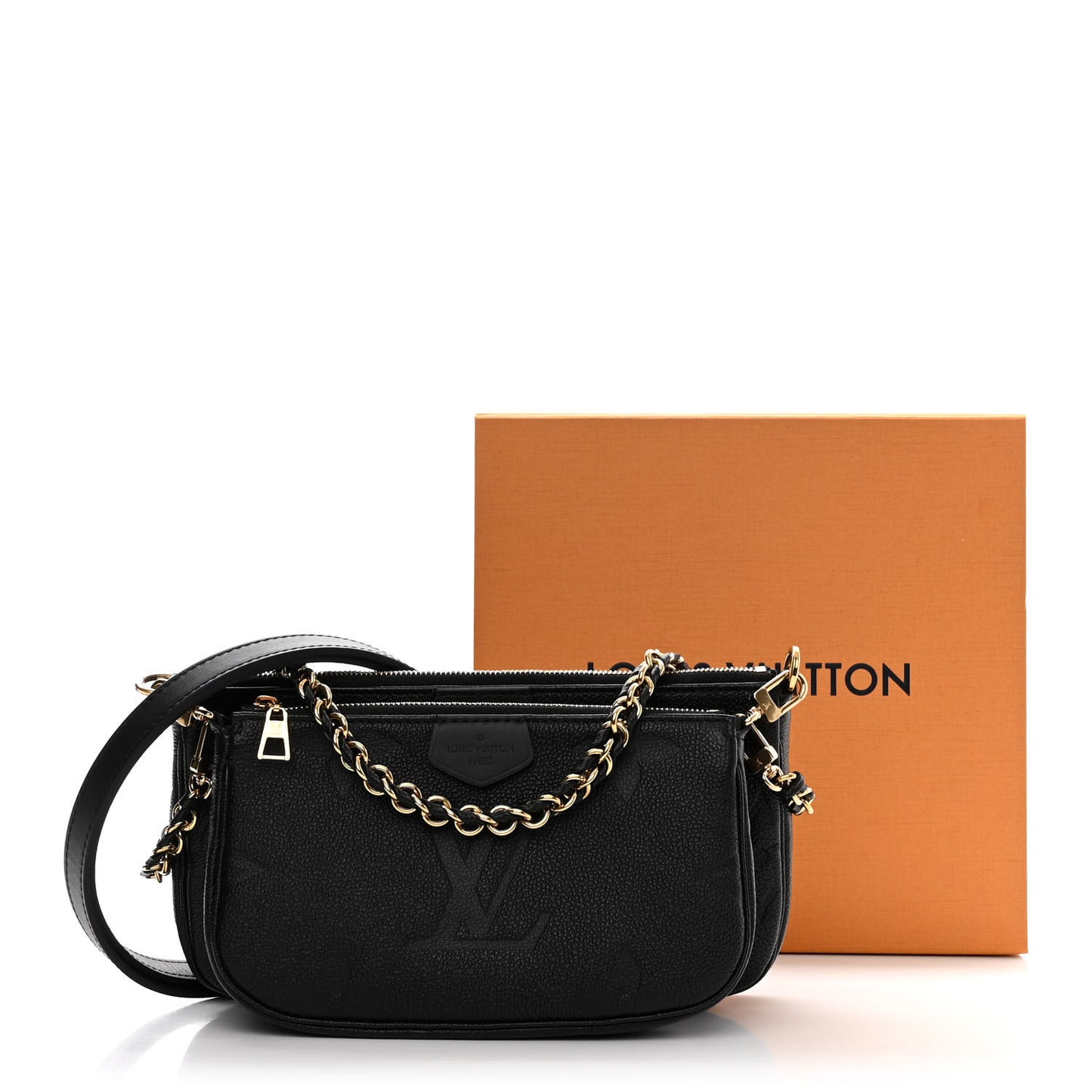 Empreinte Monogram Giant Wild At Heart Multi Pochette Accessories Black