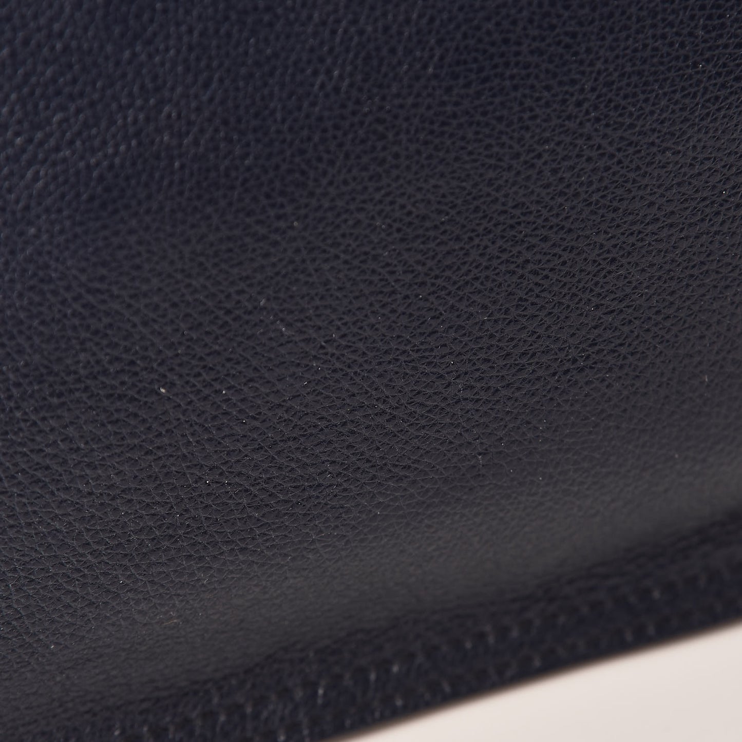 Glace Calf Etiquette Flap Baltico Astrale