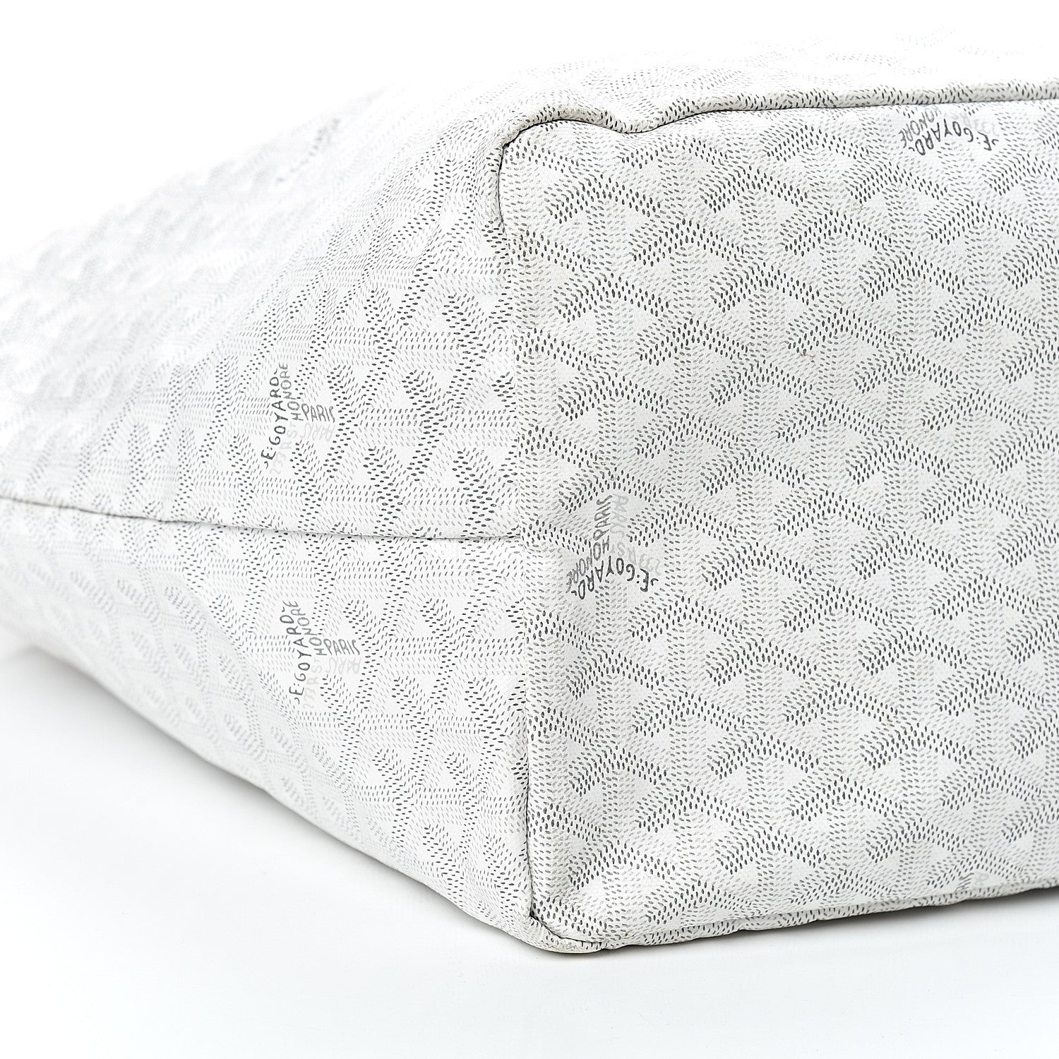 Goyard Goyardine Saint Louis GM White 9 of 18