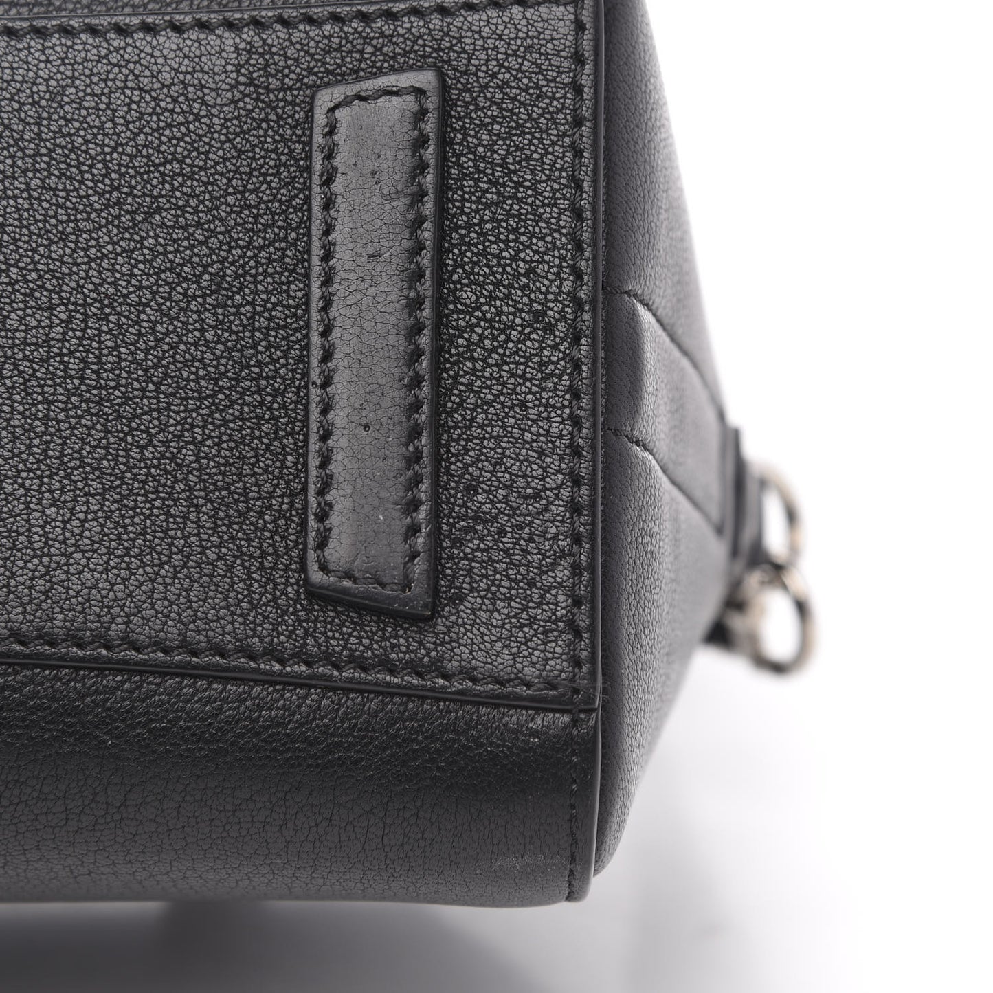 Sugar Goatskin Mini Antigona Black